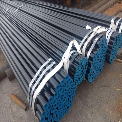 Tubes et tuyaux sans soudure, en acier St44.0 du tuyau d'acier DIN 1629 de précision chapeau de plastique de 6m - de 24m