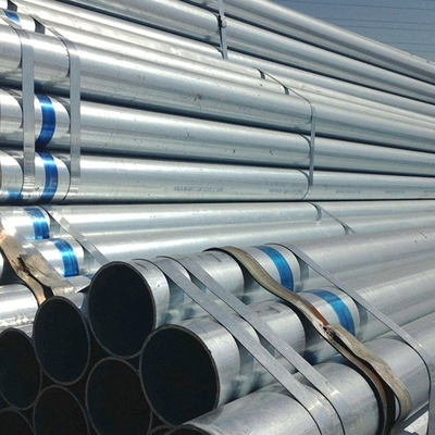 ASTM A210 a galvanisé chaud en acier de tube plongé pour le transport de canalisation