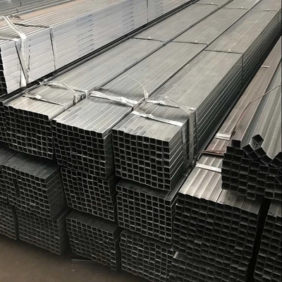Un bon prix. 50mm*50mm tuyau creux en acier noir inoxydable sans couture de la place 304 316L pour la décoration en ligne