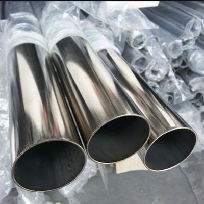 Tuyaux en acier inoxydable 304 en argent poli Longueur 3000 mm-12000 mm