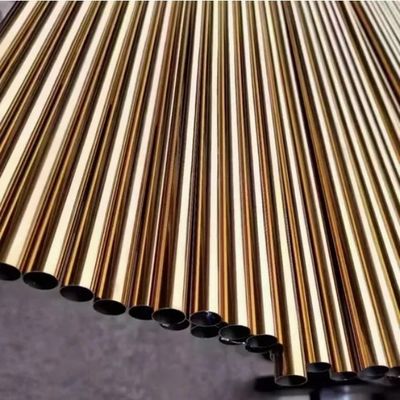 304 304L tubes en acier inoxydable soudés pour décoration architecturale