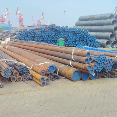 Tuyau en acier au carbone sans soudure ASTM A106B, longueur 6-12m, galvanisé