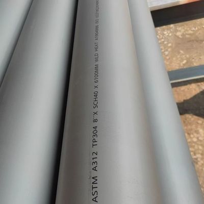 Un bon prix. 304 316 316L  Acid-washed Matte Seamless Stainless Steel Pipe For Drinking Water Transportation en ligne