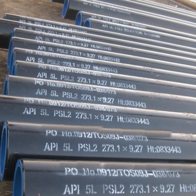 Tube sans couture de tuyau d'acier au carbone d'api 5L-B 323.9mm 9.53mm DRL hors du diamètre 1/8 -36inch (10.3-914.4mm)
