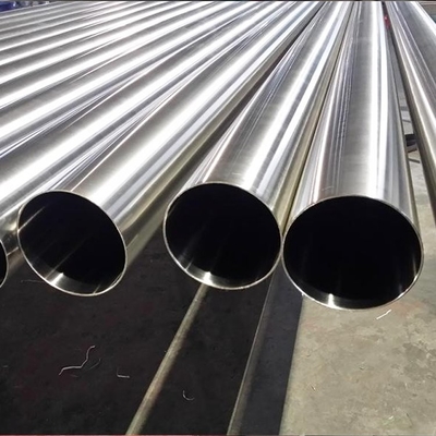 Tube inoxydable soudé sans couture 2b de tuyau d'acier d'ASTM 201 EFW extérieur