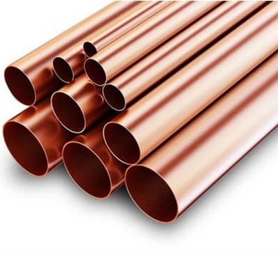 Un bon prix. Tubes sans couture de cuivre en laiton purs en métal de H62 H65 DN16 DN40 99,9% pour la réfrigération de climatiseur en ligne