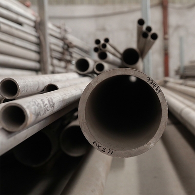 Tubes sans couture en métal DIN 17175 ASTM A213 ASME SA210, tuyau d'acier rond 10CrMo910