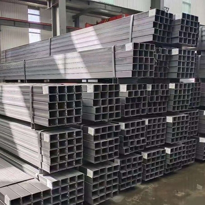 Tube structurel en acier en acier noir laminé à chaud 40*60 du rectangle ASTM 179 ERW