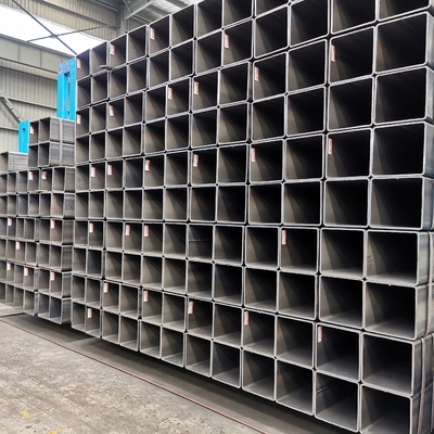 Tuyaux d'acier au carbone d'ASNI JIS G3466 ERW pour construire/tube d'aéroport laminé à chaud