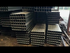 50mm*50mm tuyau creux en acier noir inoxydable sans couture de la place 304 316L pour la décoration